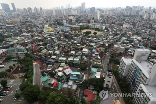 서울 신길2구역 도심 공공주택 복합사업 현장. 사진 연합뉴스